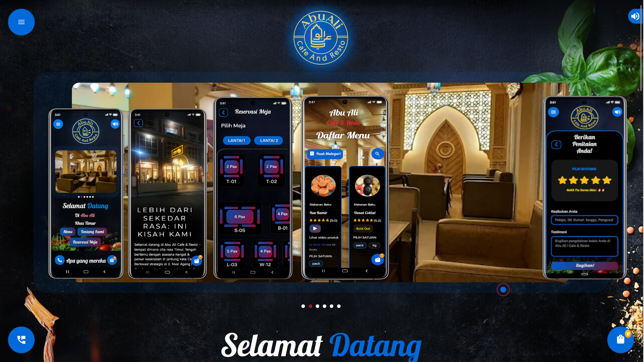 Mobile App Berkah Cafe Resto ERP